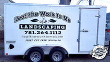 Load image into Gallery viewer, COMMERCIAL TRUCK, TRAILER and CAR LETTERING - +PHOTO GALLERY+