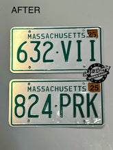 Load image into Gallery viewer, License Plate RESTORATIONS + PHOTO GALLERY + . . . . . . . . CLICK ON PHOTO TO SEE LOTS MORE . . . . . . . . . . . .