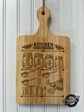 Load image into Gallery viewer, Kitchen Measurements Conversion Chart Board