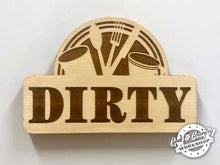 Load image into Gallery viewer, Reversible Dishwasher Status Magnet