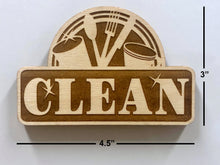 Load image into Gallery viewer, Reversible Dishwasher Status Magnet