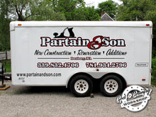 Load image into Gallery viewer, COMMERCIAL TRUCK, TRAILER and CAR LETTERING - +PHOTO GALLERY+