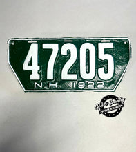 Load image into Gallery viewer, License Plate RESTORATIONS + PHOTO GALLERY + . . . . . . . . CLICK ON PHOTO TO SEE LOTS MORE . . . . . . . . . . . .