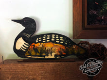 Load image into Gallery viewer, LOON with Stand - Shelf Decor - 3D - Multi-Layer
