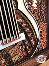 Load image into Gallery viewer, Acoustic Guitar - Decor - 3D - Multi-Layer - Art