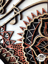 Load image into Gallery viewer, Acoustic Guitar - Decor - 3D - Multi-Layer - Art