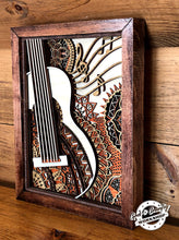 Load image into Gallery viewer, Acoustic Guitar - Decor - 3D - Multi-Layer - Art