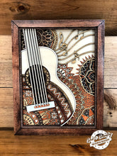 Load image into Gallery viewer, Acoustic Guitar - Decor - 3D - Multi-Layer - Art