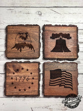 Load image into Gallery viewer, American Themed Coaster Set