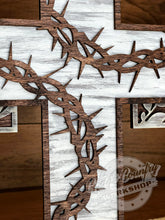 Load image into Gallery viewer, 3 Wooden Crosses