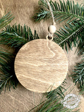 Load image into Gallery viewer, Layered Nativity Ornament - A Weary World REJOICES