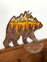 Load image into Gallery viewer, BEAR - WALL ART Decor - Multi-Layer 3D - MEDIUM