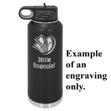 Load image into Gallery viewer, Engravable Water Bottle Tumblers - 20, 32 and 40 oz.
