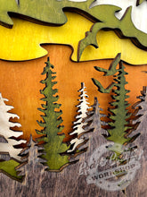 Load image into Gallery viewer, BEAR - WALL ART Decor - Multi-Layer 3D - MEDIUM