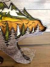 Load image into Gallery viewer, BEAR - SHELF-SITTER - 3D - Multi-Layer - Decor
