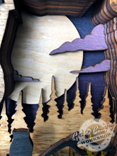 Load image into Gallery viewer, OWL - SHELF-SITTER or WALL ART - Multi-Layer - 3D - Decor