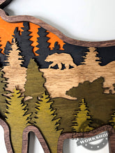 Load image into Gallery viewer, MOOSE - WALL ART Decor - Multi-Layer - 3D