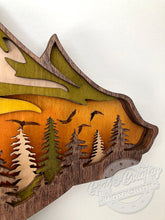 Load image into Gallery viewer, BEAR - WALL ART Decor - Multi-Layer 3D - MEDIUM