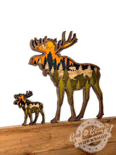 Load image into Gallery viewer, MOOSE - WALL ART Decor - Multi-Layer - 3D