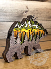 Load image into Gallery viewer, BEAR - SHELF-SITTER - 3D - Multi-Layer - Decor
