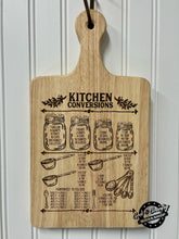 Load image into Gallery viewer, Kitchen Measurements Conversion Chart Board
