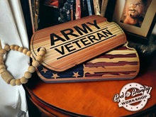 Load image into Gallery viewer, Commemorative Military Veteran Dog Tag Decor Pieces - All Branches
