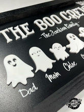 Load image into Gallery viewer, Boo Crew Ghost Family Sign - Customized and Personalized
