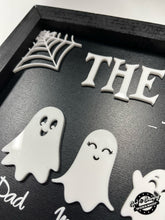 Load image into Gallery viewer, Boo Crew Ghost Family Sign - Customized and Personalized
