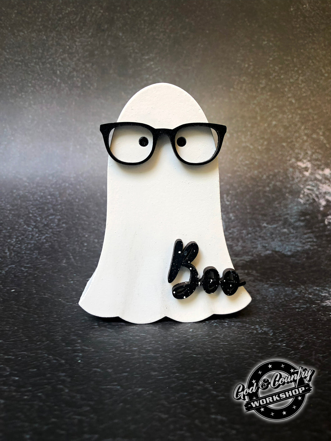 HALLOWEEN GHOST SHELF SITTERS - DECOR