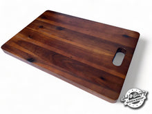 Load image into Gallery viewer, Heavy Duty Dark Wood Chopping or Cutting Board
