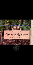 Load image into Gallery viewer, Custom RESIDENTIAL CEDAR SIGN

