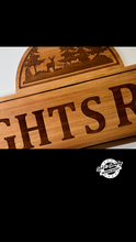 Load image into Gallery viewer, CUSTOM Cedar Sign . . . . by God &amp; Country Workshop
