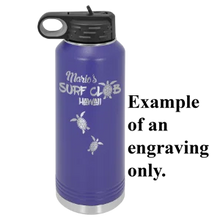 Load image into Gallery viewer, Engravable Water Bottle Tumblers - 20, 32 and 40 oz.
