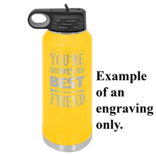 Load image into Gallery viewer, Engravable Water Bottle Tumblers - 20, 32 and 40 oz.
